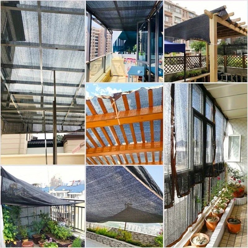 Solis Sonnenschutztuch - UV-beständig, Verstärkte Ecken für Garten und Terrasse 7