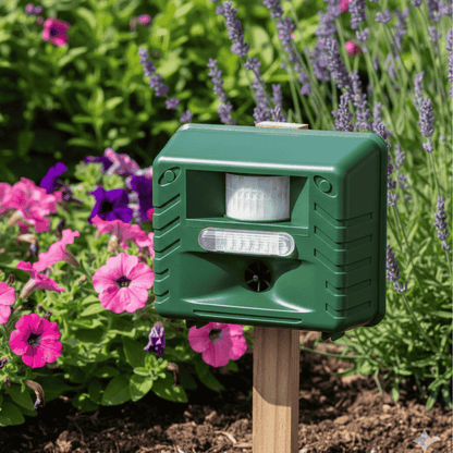 SonicGuard Ultraschall-Vogelabwehrsystem - Wetterfest, Automatisch 0