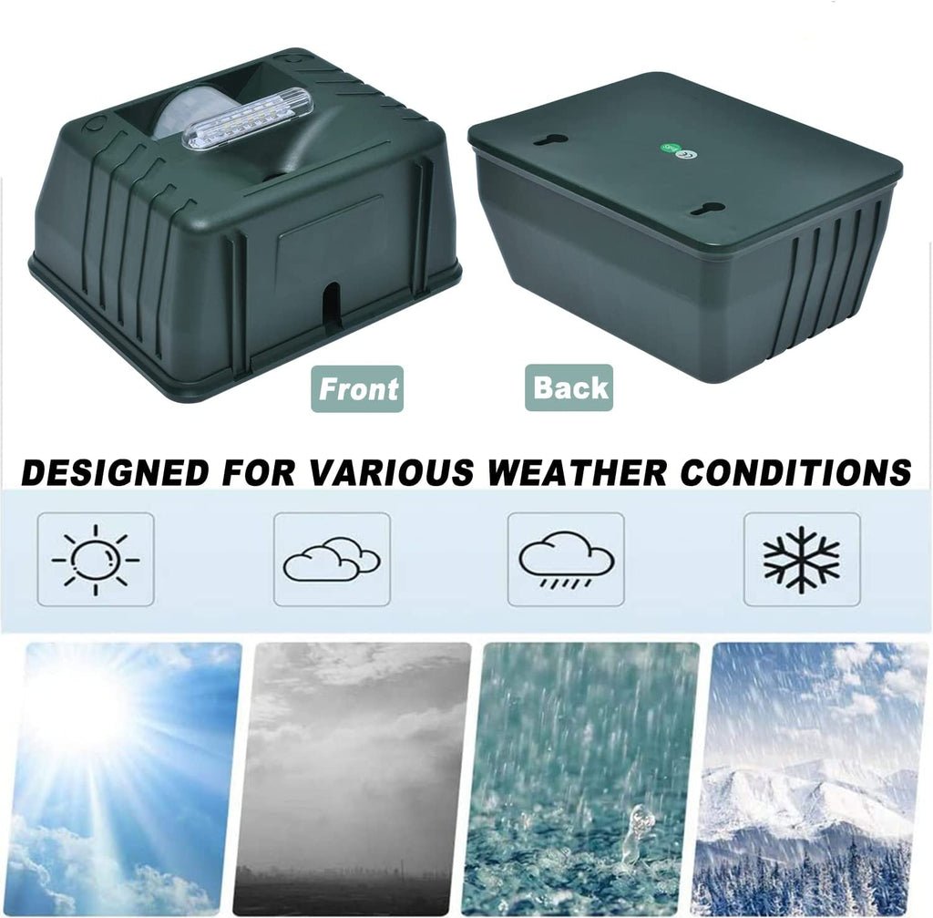 SonicGuard Ultraschall-Vogelabwehrsystem - Wetterfest, Automatisch 4