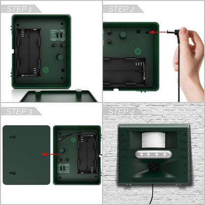 SonicGuard Ultraschall-Vogelabwehrsystem - Wetterfest, Automatisch 6