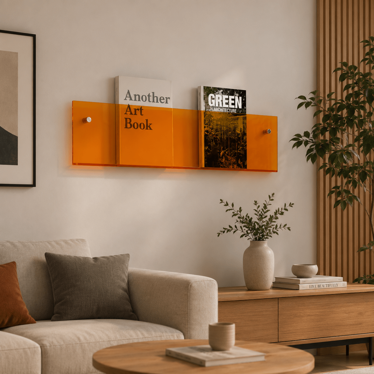 Sorella Wandzeitschriftenhalter - Minimalistisches Design, Platzsparend 7