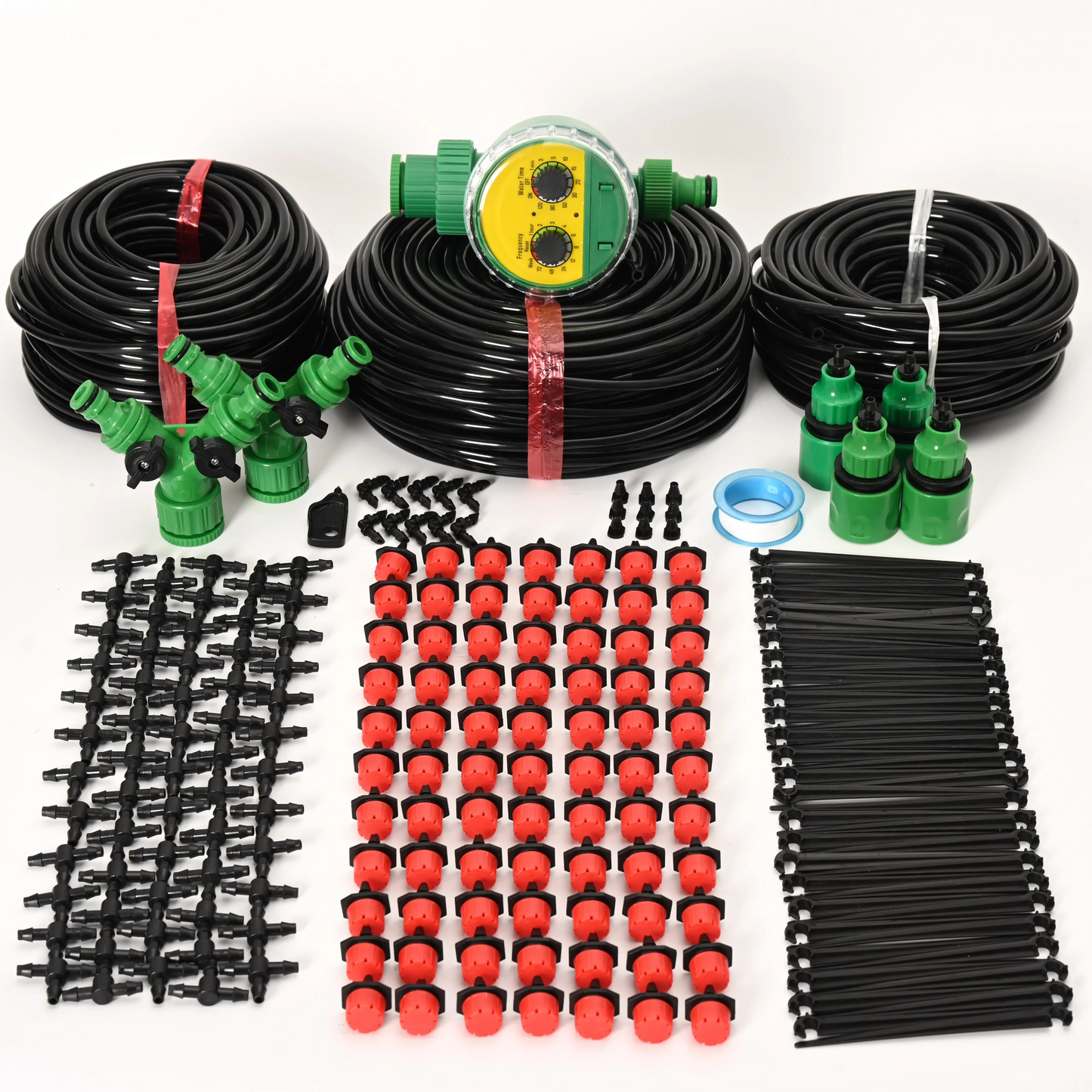 Tario Bewässerungssystem Garten - Automatischer Timer, Wassersparend 0