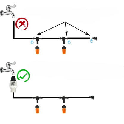 Tario Bewässerungssystem Garten - Automatischer Timer, Wassersparend 5