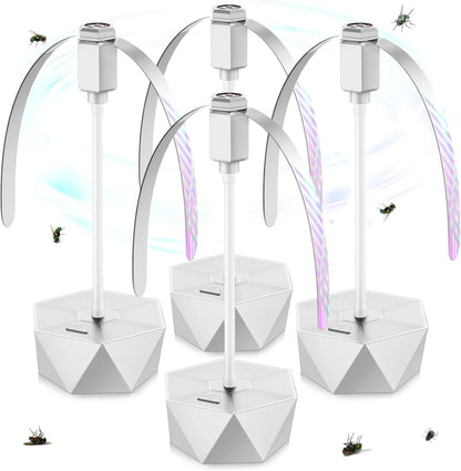 Tavio Tischventilator - Leise, Tragbar mit Verstellbarem Hals und Fliegenabwehr 4