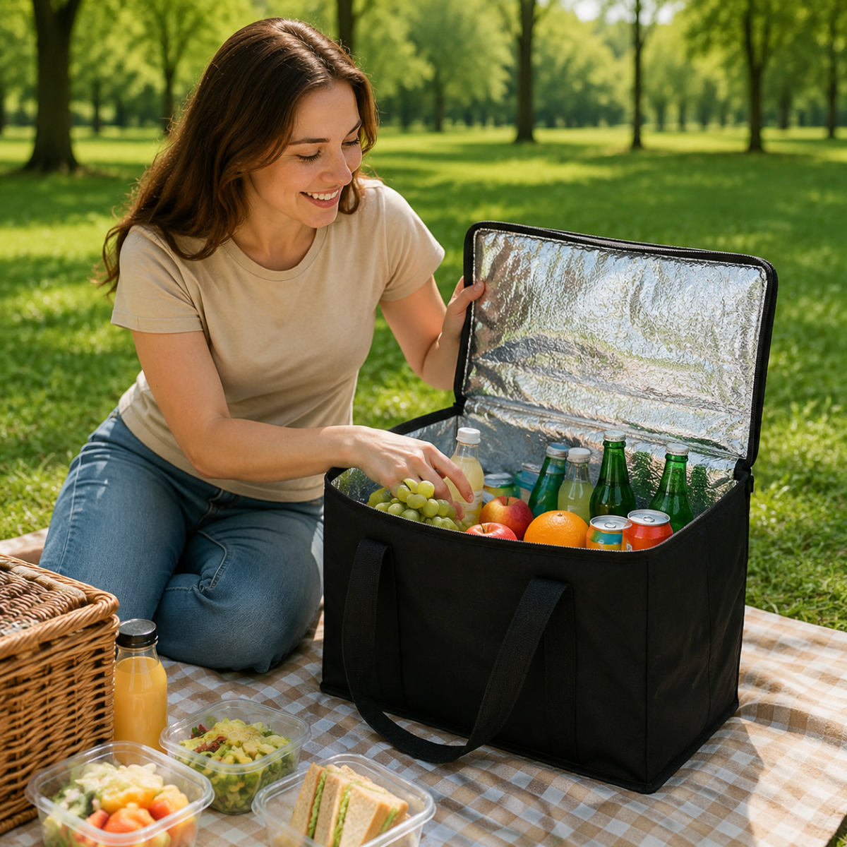 ThermoCarry XL Kühltasche - Isoliert, Robustes Design, Große Kapazität 2