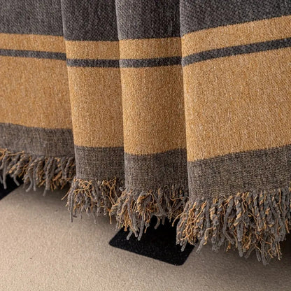 Tigra Sofabezug - Luxus Chenille, Modernes Tigermotiv, Maschinenwaschbar 4