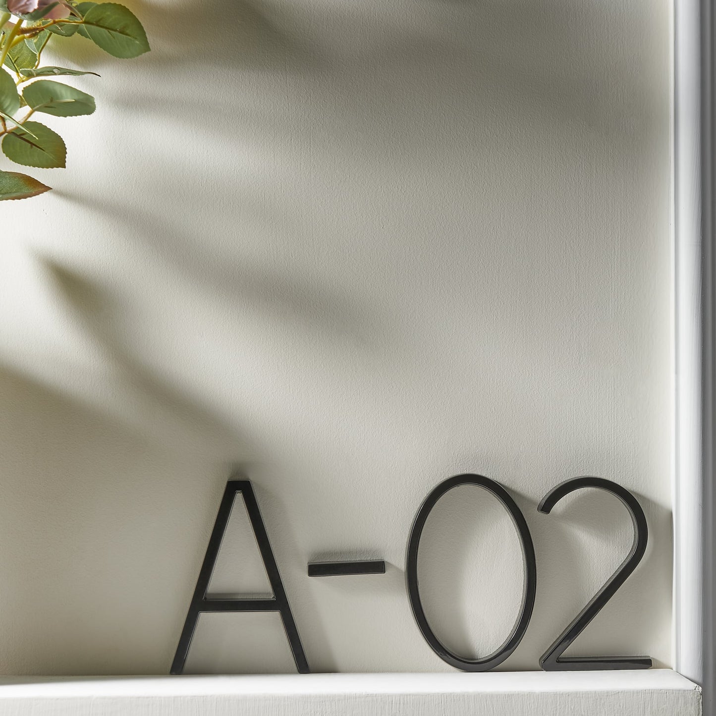 Trilo Hausnummer - Edelstahl, Modernes Schwebendes Design 7