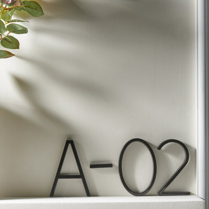 Trilo Hausnummer - Edelstahl, Modernes Schwebendes Design 7