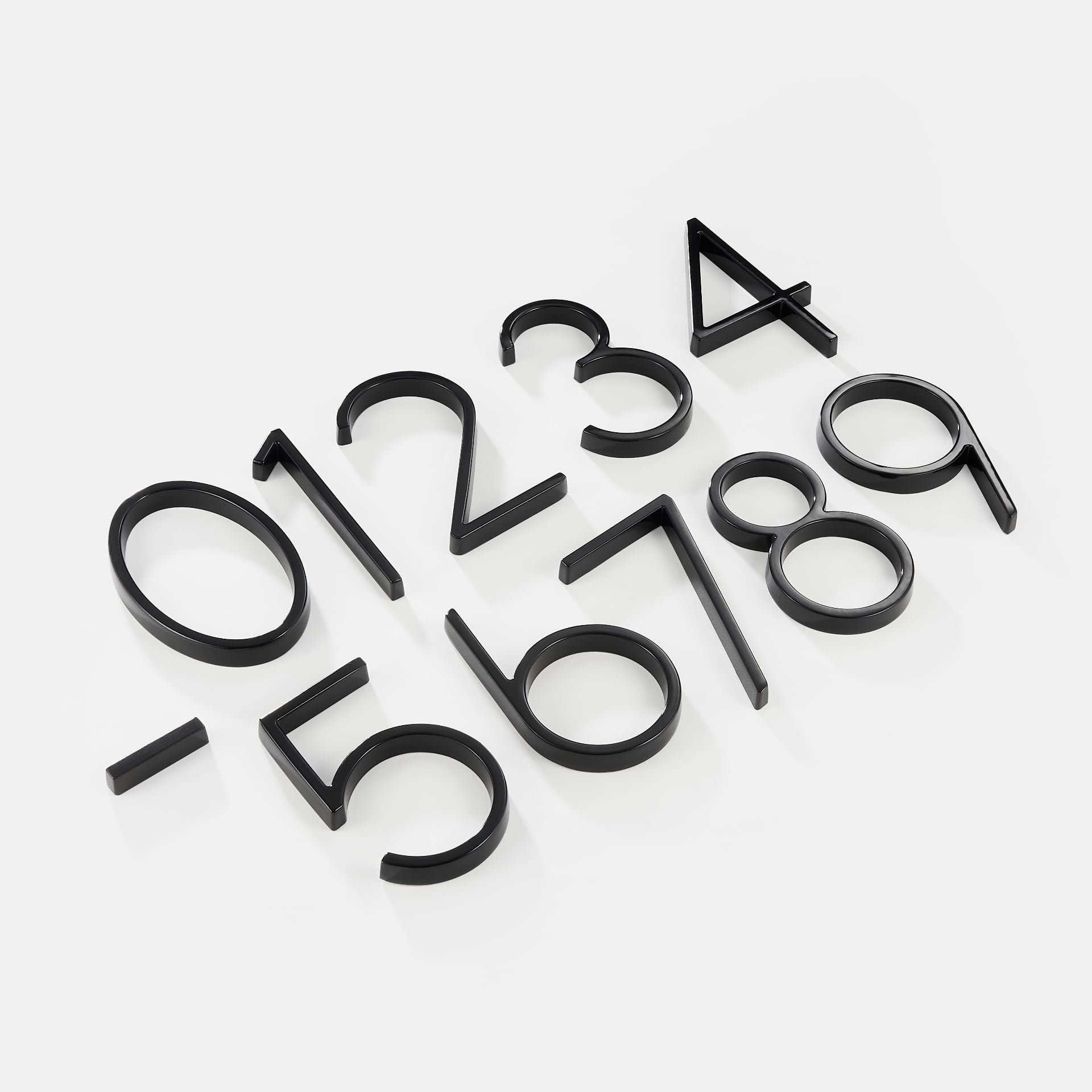 Trilo Hausnummer - Edelstahl, Modernes Schwebendes Design 8