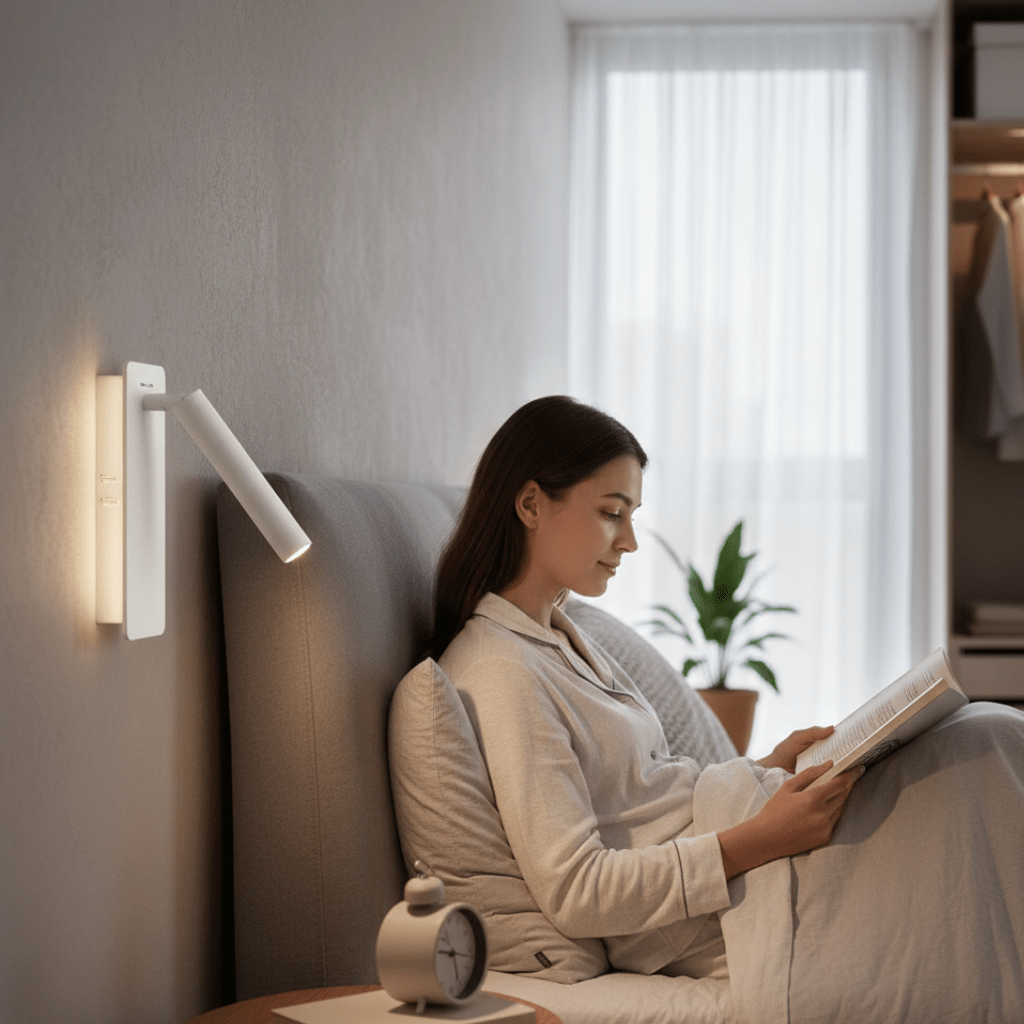 Twirllite Wandleuchte - LED, Drehbar und Einstellbare Helligkeit 1