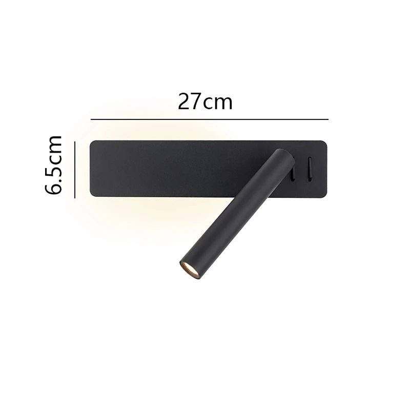 Twirllite Wandleuchte - LED, Drehbar und Einstellbare Helligkeit 7