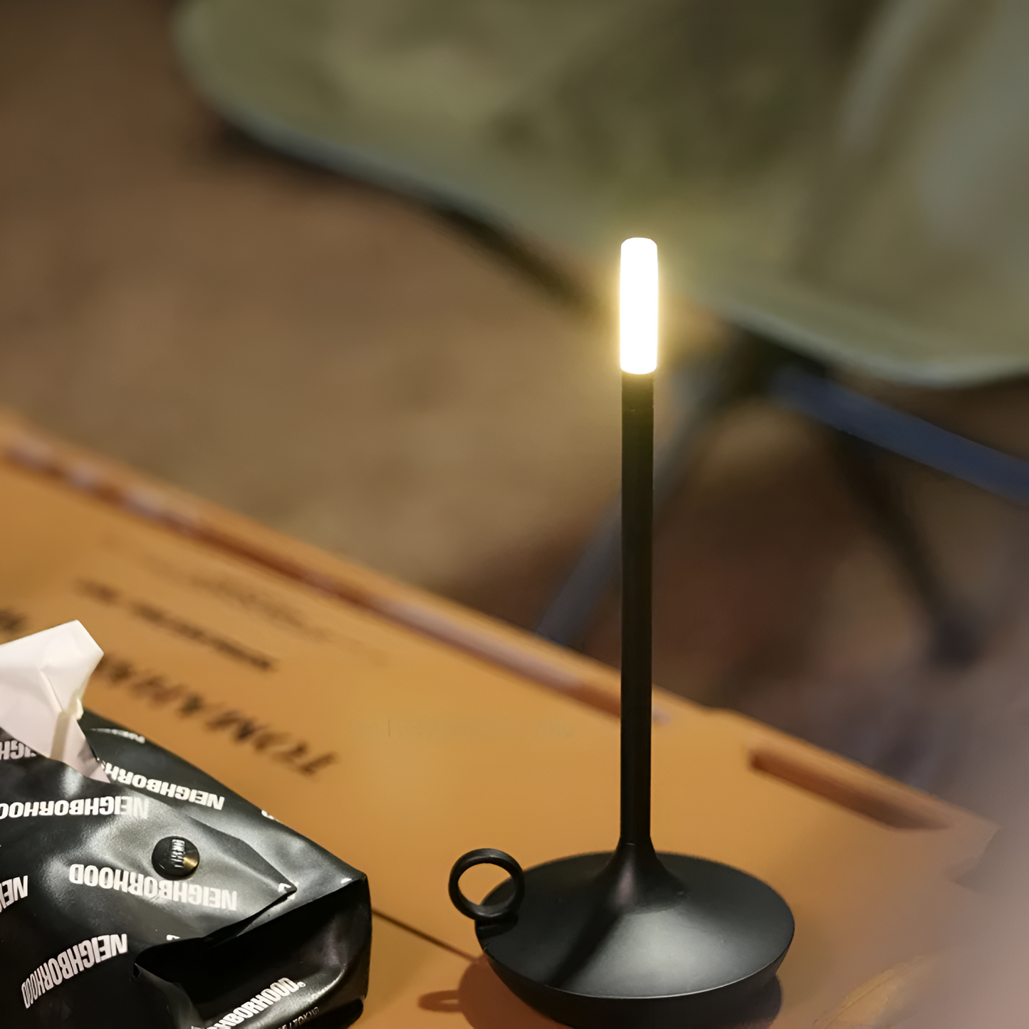 Tylis Tischlampe Akku - Tragbar, Aluminium, Minimalistisch, Kabellos 4