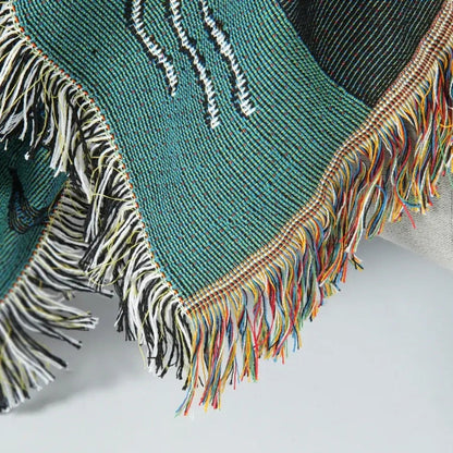 Ula Sofa Bezug - Waschbarer Baumwolle-Polyester, Verspielt mit Unterwassermotiven 6