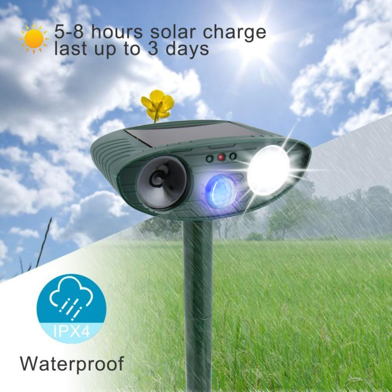 Ultrasol Hirschvertreiber - Solarbetrieben, Effektiv gegen Schädlinge 4