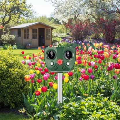 Ultrasono Tiervertreiber - Solar, Wetterfest, PIR-Sensor 2