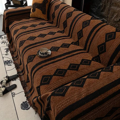 Vela Sofabezug - Mikrofaser, Boho-Stil und Schutz 0