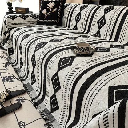 Vela Sofabezug - Mikrofaser, Boho-Stil und Schutz 2