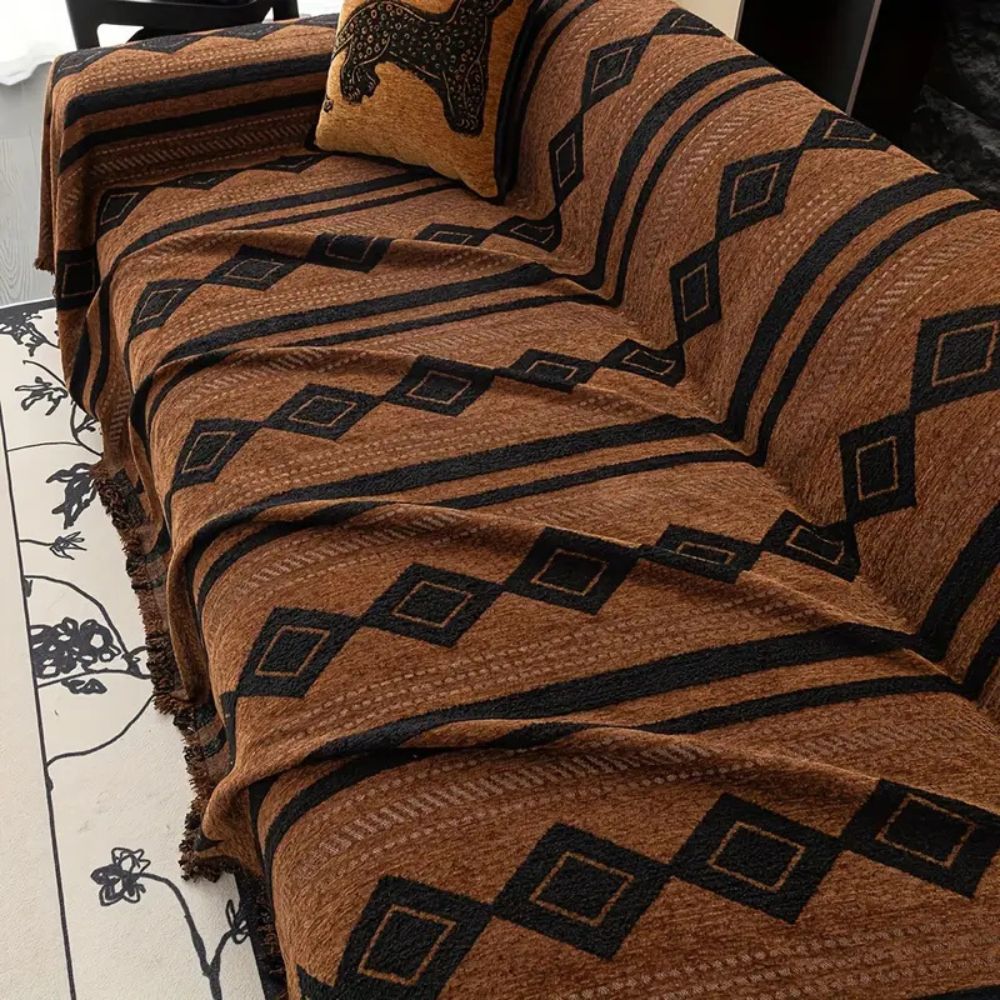Vela Sofabezug - Mikrofaser, Boho-Stil und Schutz 5