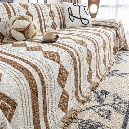Vela Sofabezug - Mikrofaser, Boho-Stil und Schutz 6