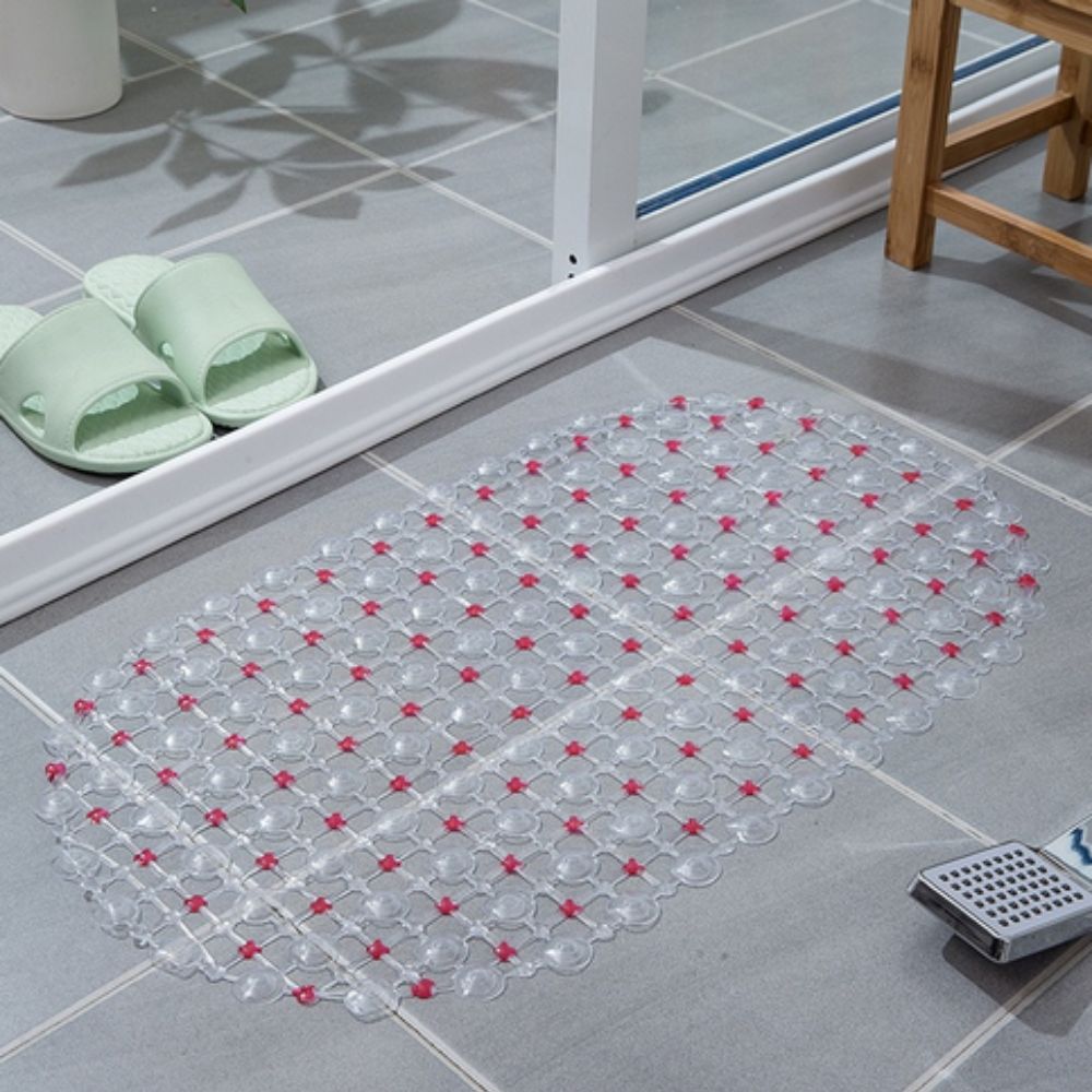 Velfra Duschmatte Rutschfest - PVC, Flexibel und Antirutschmatte für Dusche 11