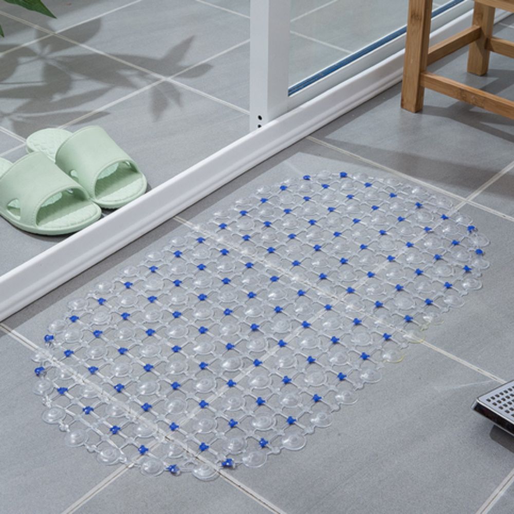 Velfra Duschmatte Rutschfest - PVC, Flexibel und Antirutschmatte für Dusche 15