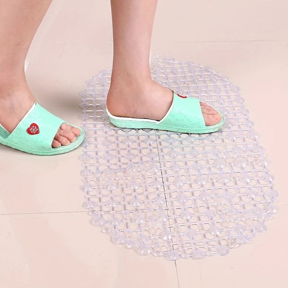 Velfra Duschmatte Rutschfest - PVC, Flexibel und Antirutschmatte für Dusche 3