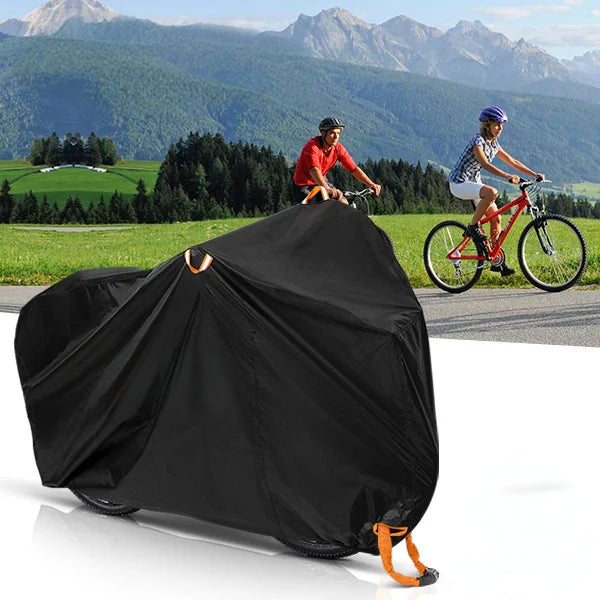 VeloGuard Fahrradabdeckung - Wasserdichtes 210D-Oxford-Gewebe, Robust und Wetterfest 2