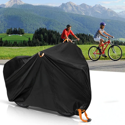 VeloGuard Fahrradabdeckung - Wasserdichtes 210D-Oxford-Gewebe, Robust und Wetterfest 2