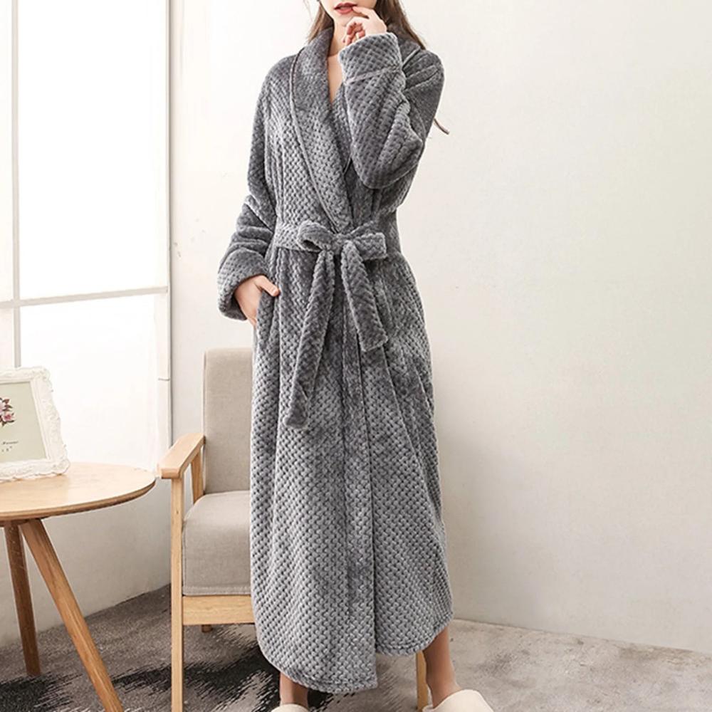 Vento Bademantel - Weicher Fleece, Unisex für Damen und Herren 1