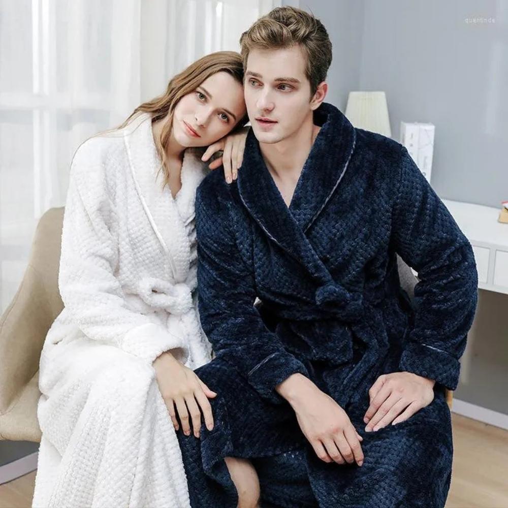 Vento Bademantel - Weicher Fleece, Unisex für Damen und Herren 2