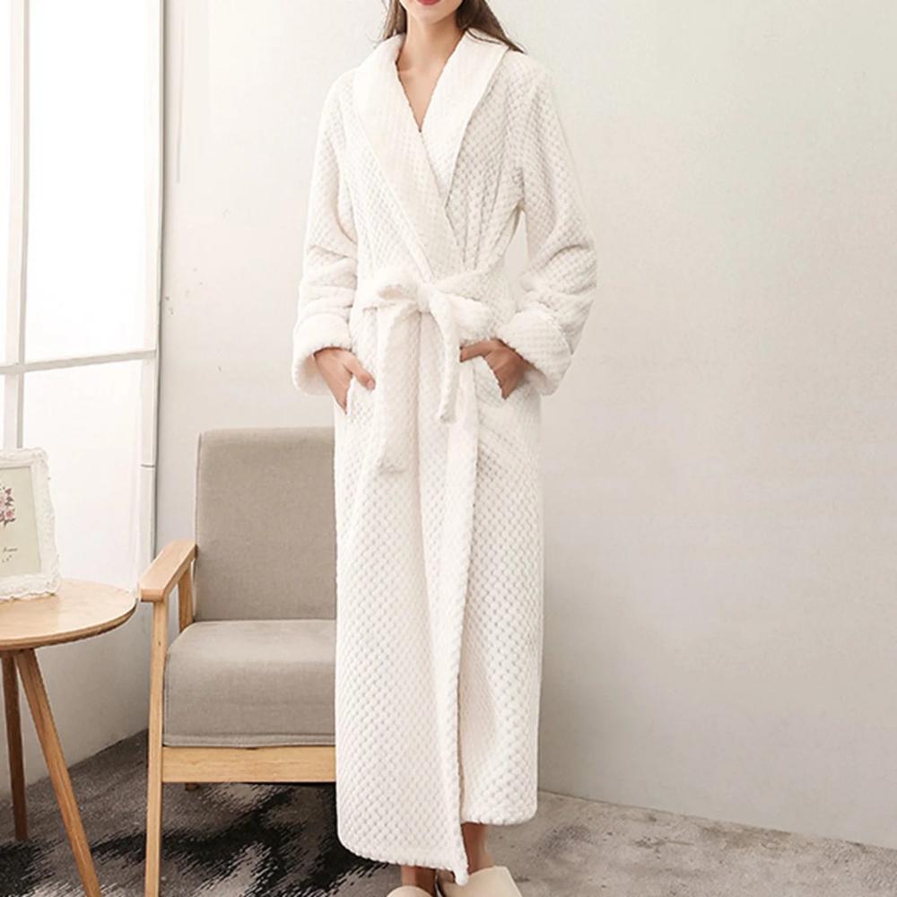 Vento Bademantel - Weicher Fleece, Unisex für Damen und Herren 7
