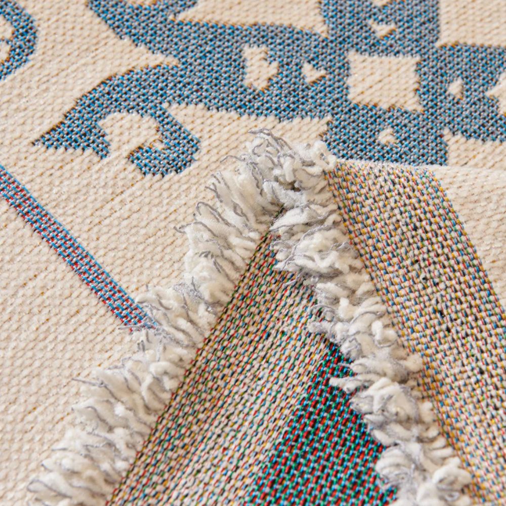 Vento Sofabezug - Vintage Mosaik Chenille, Maschinenwaschbar 3