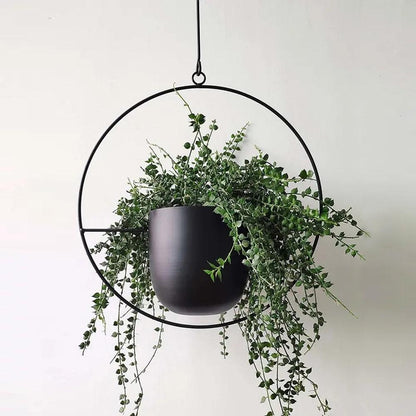 Vero Wand-Pflanzenhalter - Eisen, Minimalistisch mit Verstellbarer Kette 6