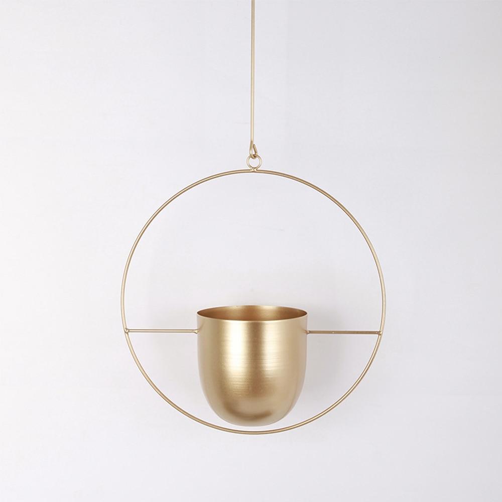 Vero Wand-Pflanzenhalter - Eisen, Minimalistisch mit Verstellbarer Kette 9