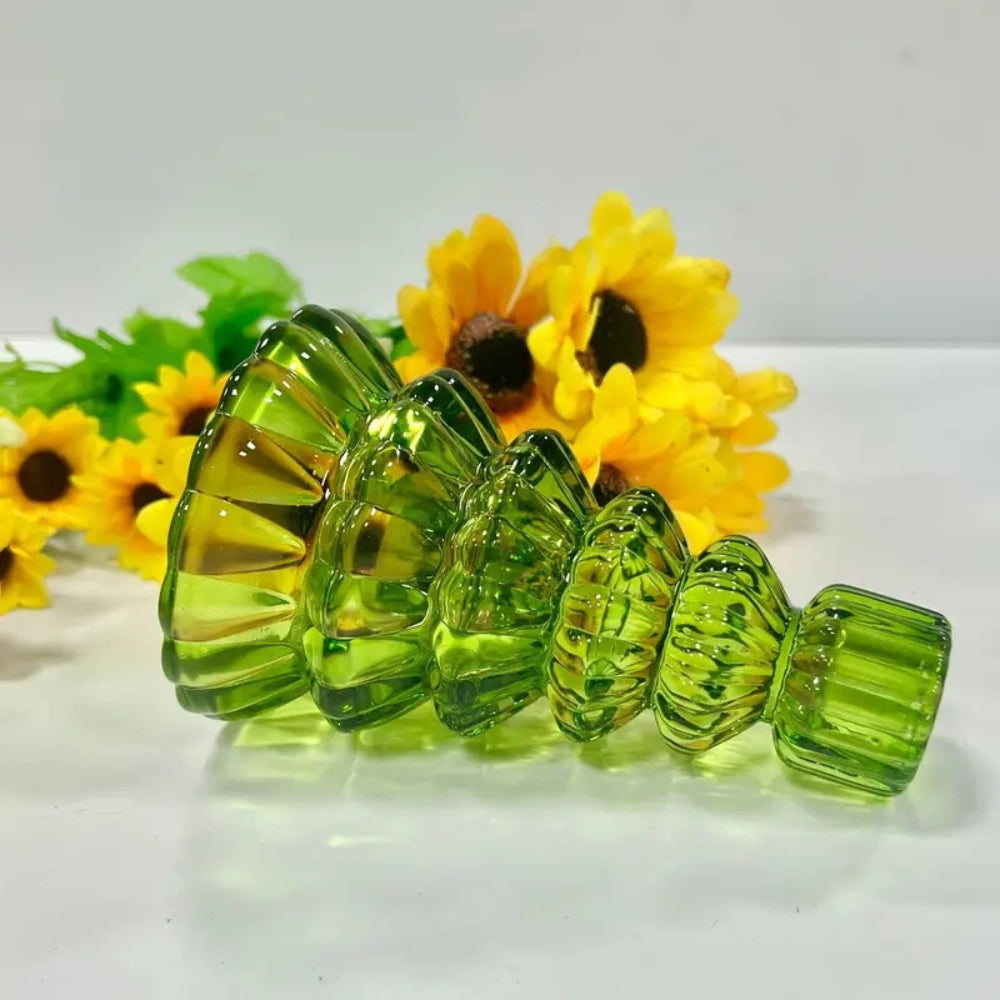 Waldin Weihnachtsbaum Kerzenhalter Set - Glas, 3-teilig 3