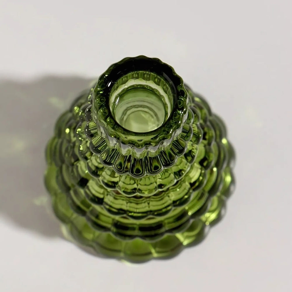 Waldin Weihnachtsbaum Kerzenhalter Set - Glas, 3-teilig 6