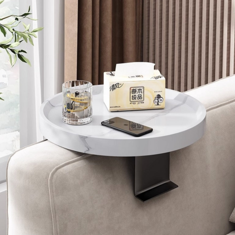 Walnuss Armlehne Sofa Tablett - Robustes Design, Anpassbar für Getränke und Snacks 3