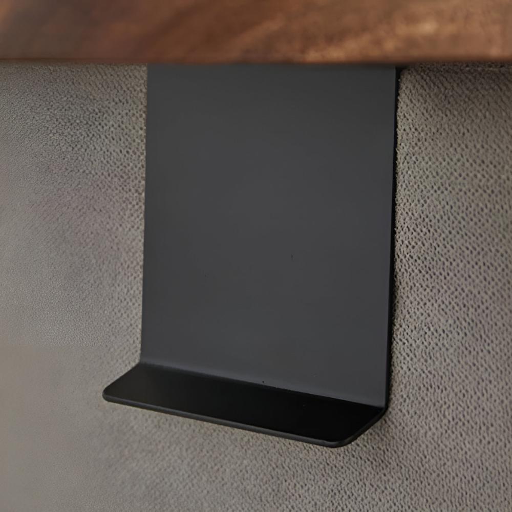 Walnuss Armlehne Sofa Tablett - Robustes Design, Anpassbar für Getränke und Snacks 4