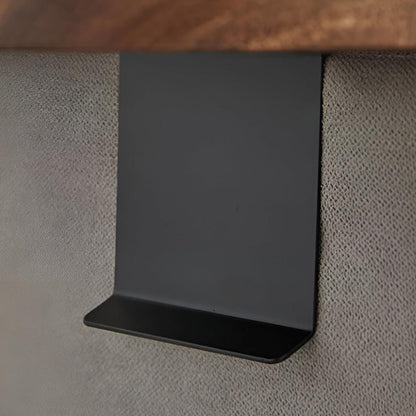 Walnuss Armlehne Sofa Tablett - Robustes Design, Anpassbar für Getränke und Snacks 4