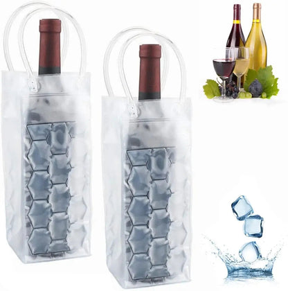 Wino Getränkekühler - Wiederverwendbare Gelmanschette, Flexibel für Flaschen 1