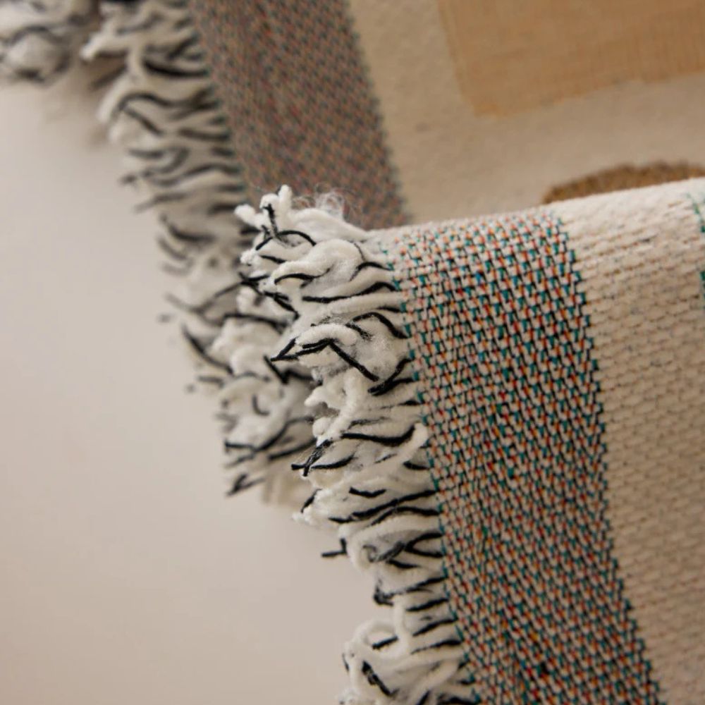 Wispera Sofabezug - Wendbar, Jacquard Chenille, Elegante Fransendetails 3