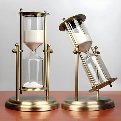 Zara Sanduhr - Glas und Messing, 15 Minuten Timer 2