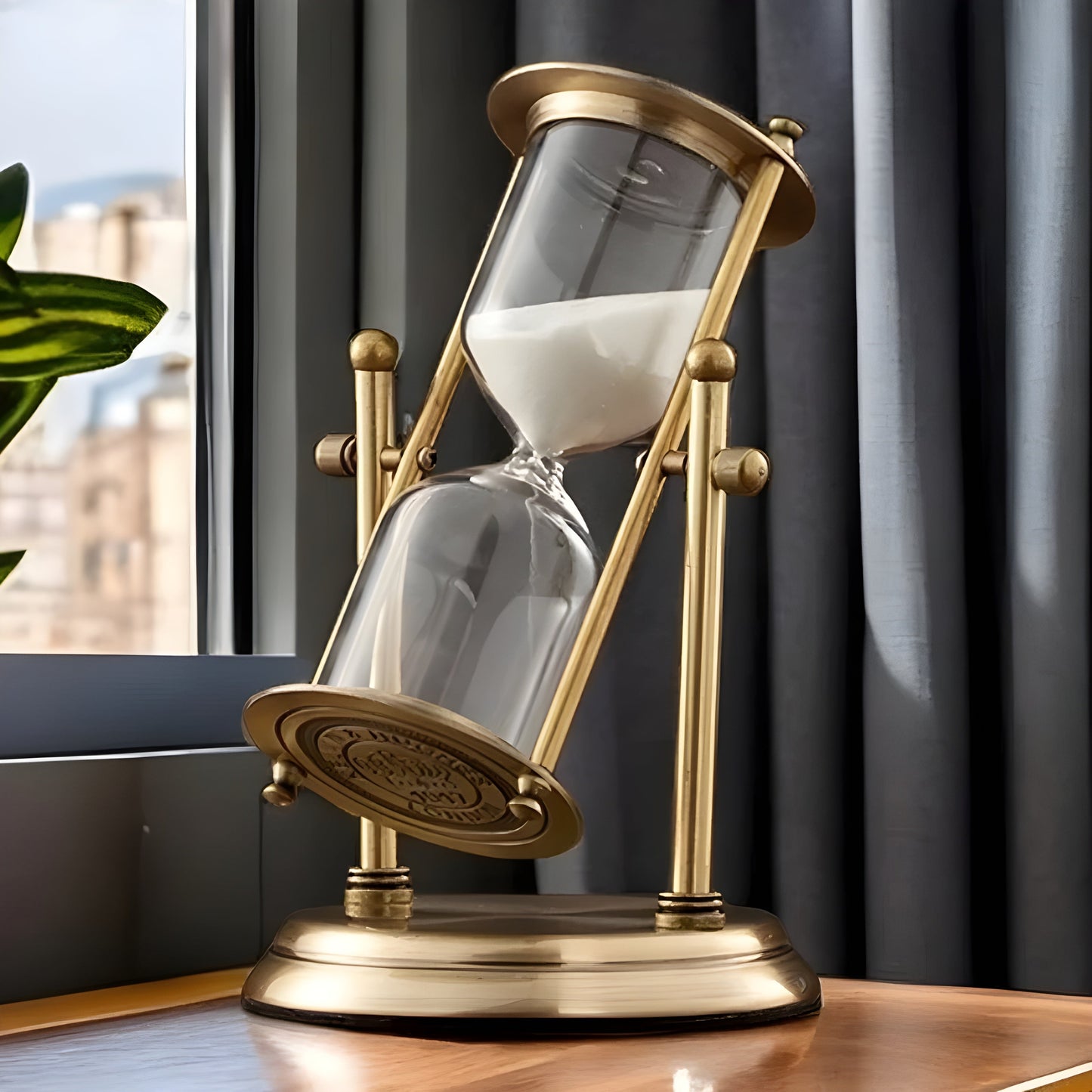 Zara Sanduhr - Glas und Messing, 15 Minuten Timer 7