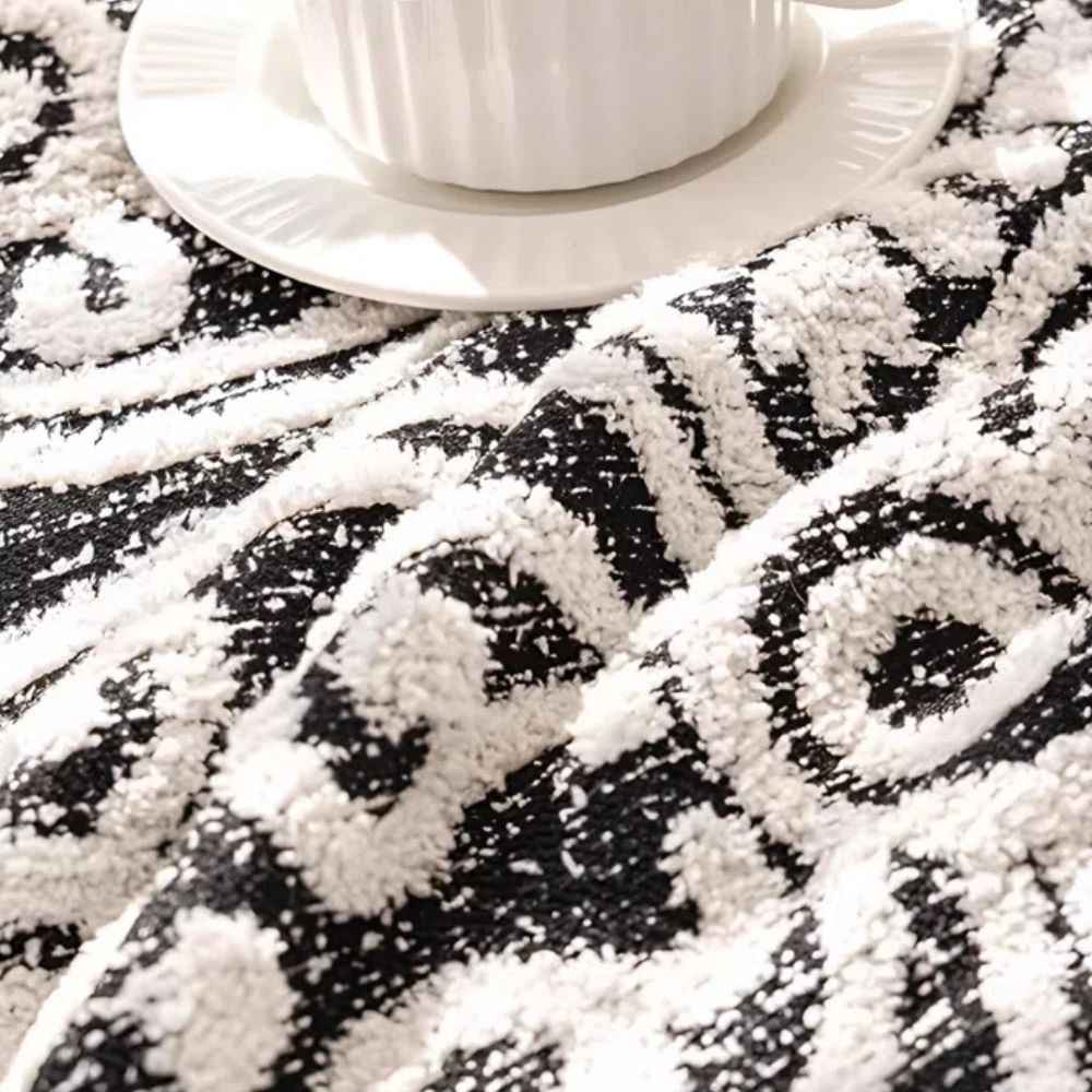 Ziera Sofabezug - Weiche Mikrofasermischung, Ornamentales Jacquarddesign 4