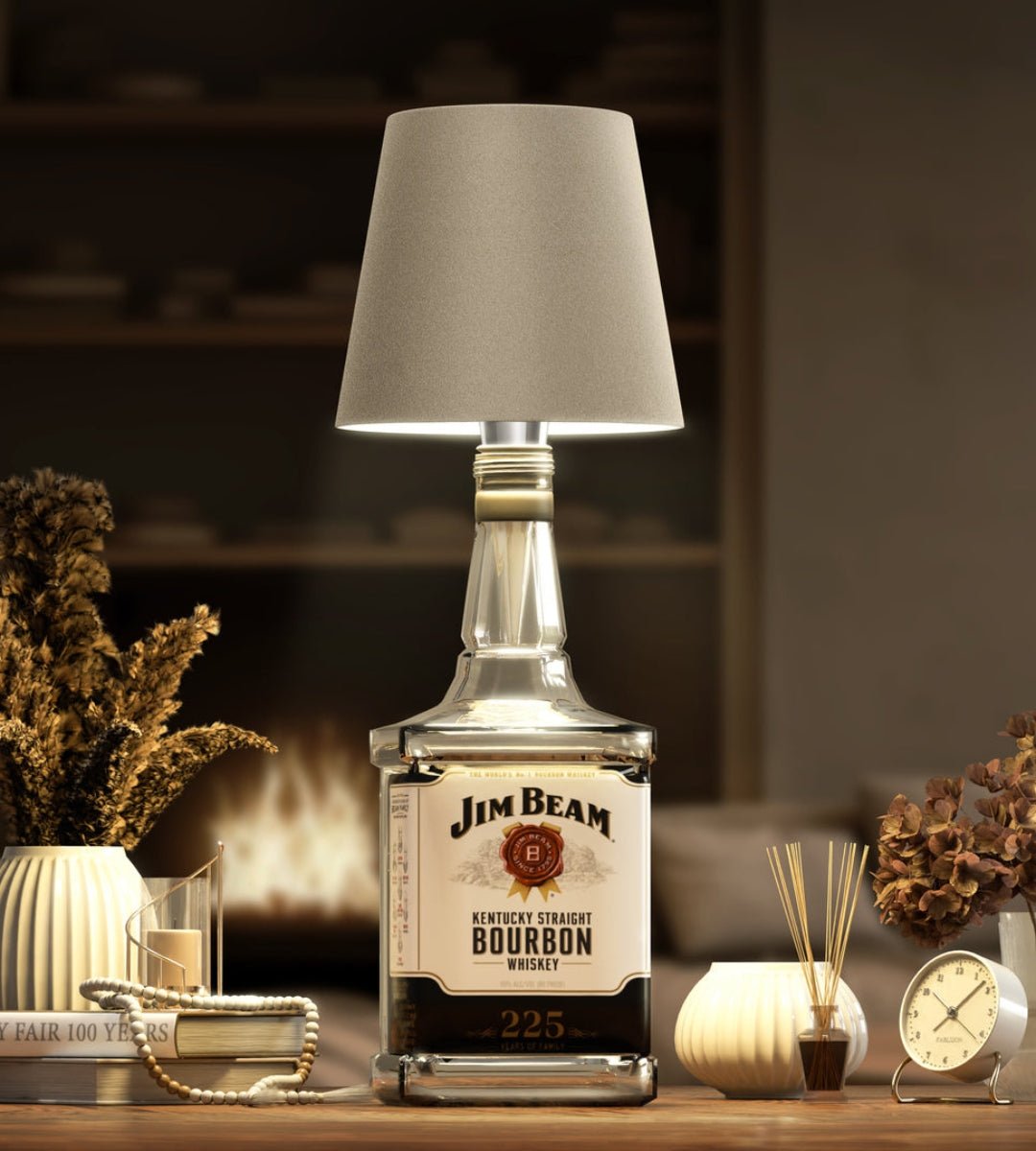 BottleGlow™ - LED Flaschenlampe Kabellos - USB Aufladbar - Dekorative Tischbeleuchtung