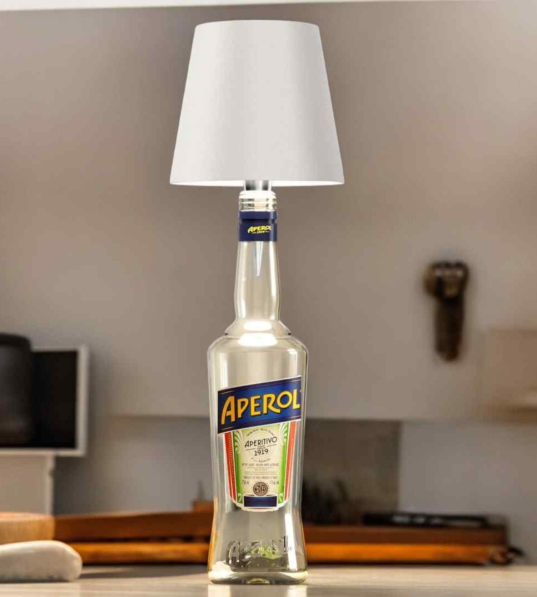 BottleGlow™ - LED Flaschenlampe Kabellos - USB Aufladbar - Dekorative Tischbeleuchtung
