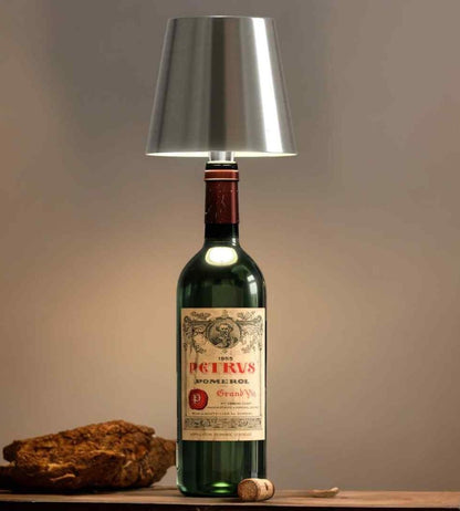 BottleGlow™ - LED Flaschenlampe Kabellos - USB Aufladbar - Dekorative Tischbeleuchtung
