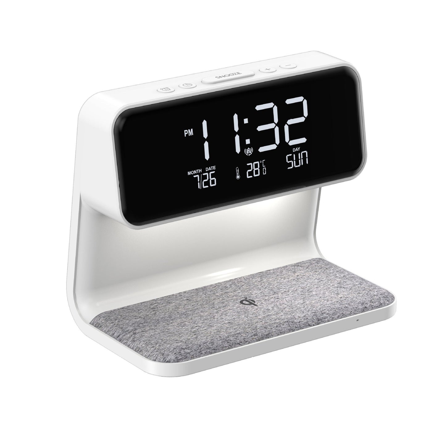 LumaCharge™ - 3-in-1 Nachttischlampe - Modern Stil - Multifunktionale Tischleuchte