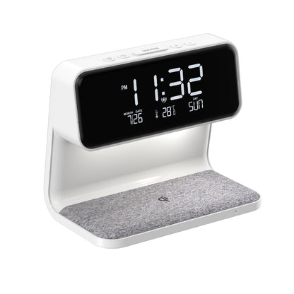 LumaCharge™ - 3-in-1 Nachttischlampe - Modern Stil - Multifunktionale Tischleuchte