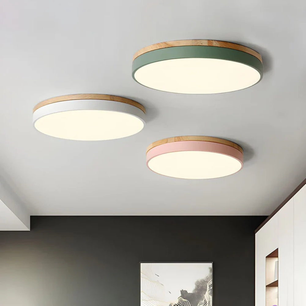 LumaFlat™ - Runde LED Deckenleuchte - Moderne Raumbeleuchtung